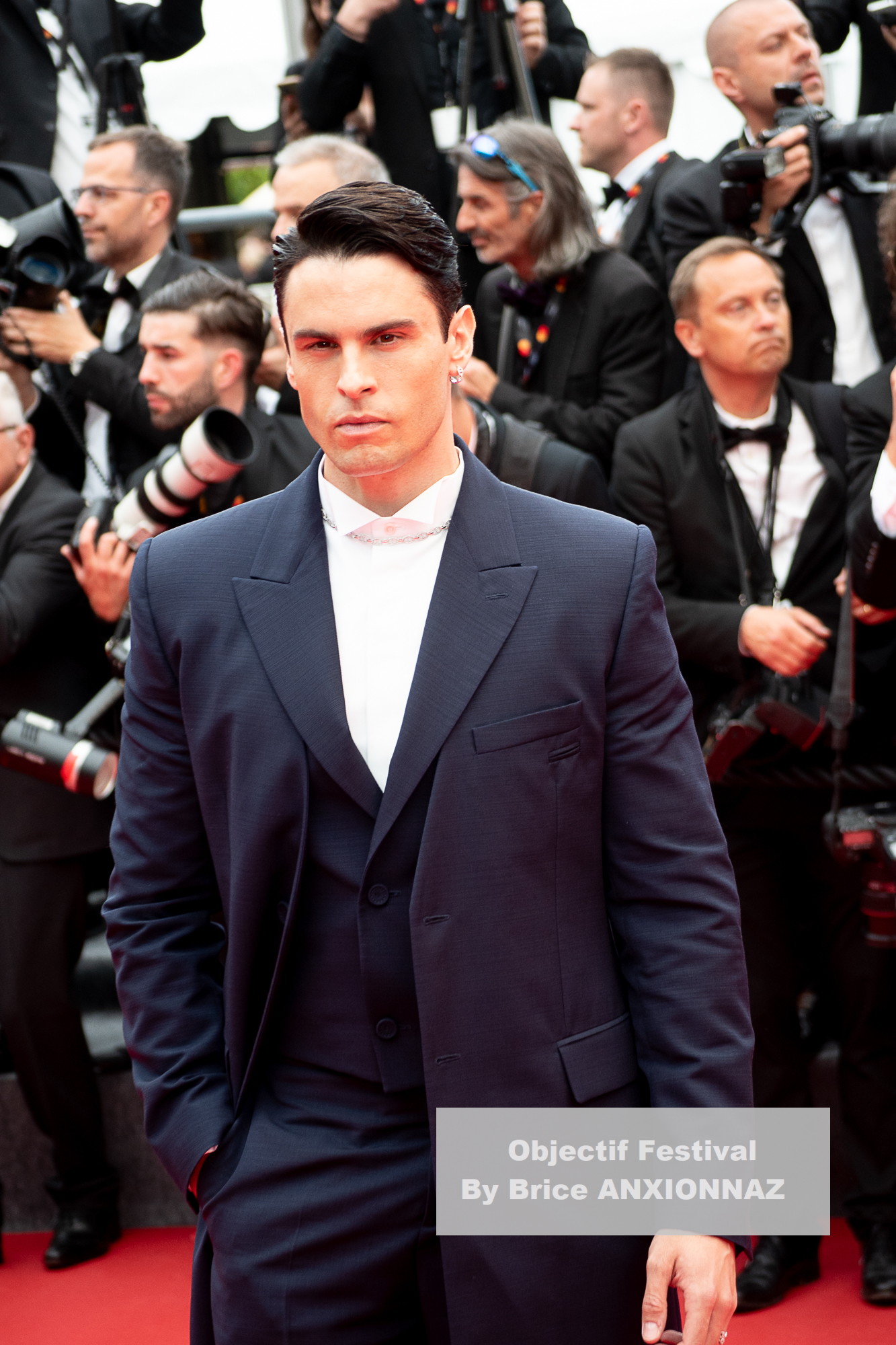 — france cannes cinema cannes international film festival 78th cannes international film festival 13 05 2025 partir un jour baptiste giabiconi